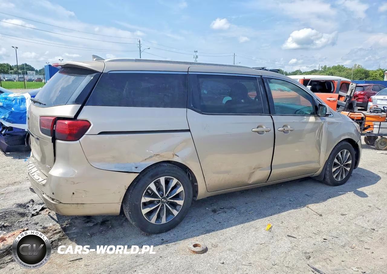 2015 Kia Sedona Sx VIN:KNDMC5C15F6020552 - 3