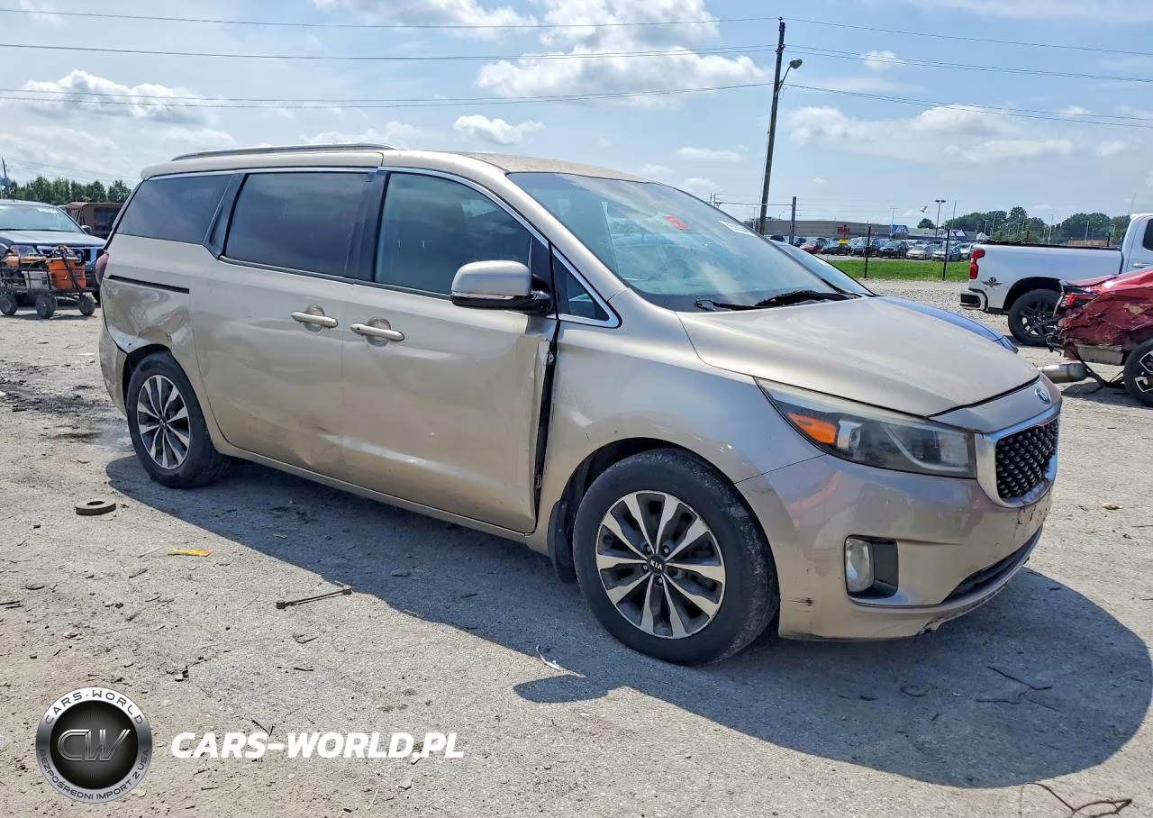 2015 Kia Sedona Sx VIN:KNDMC5C15F6020552 - 4