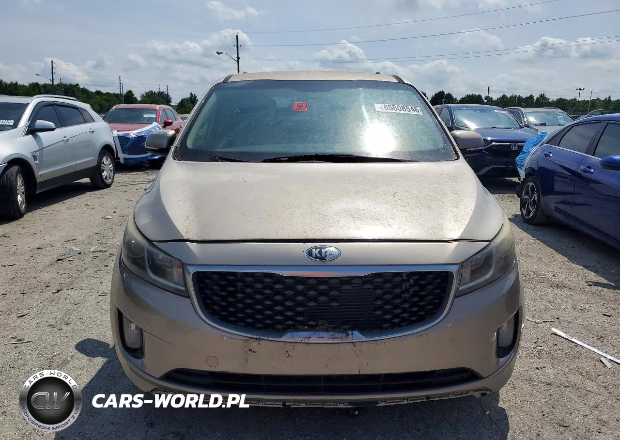 2015 Kia Sedona Sx VIN:KNDMC5C15F6020552 - 5