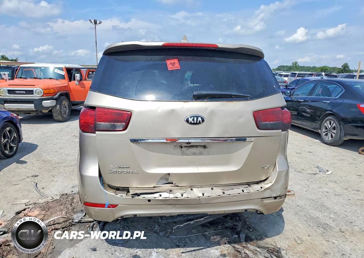 2015 Kia Sedona Sx VIN:KNDMC5C15F6020552 - 6