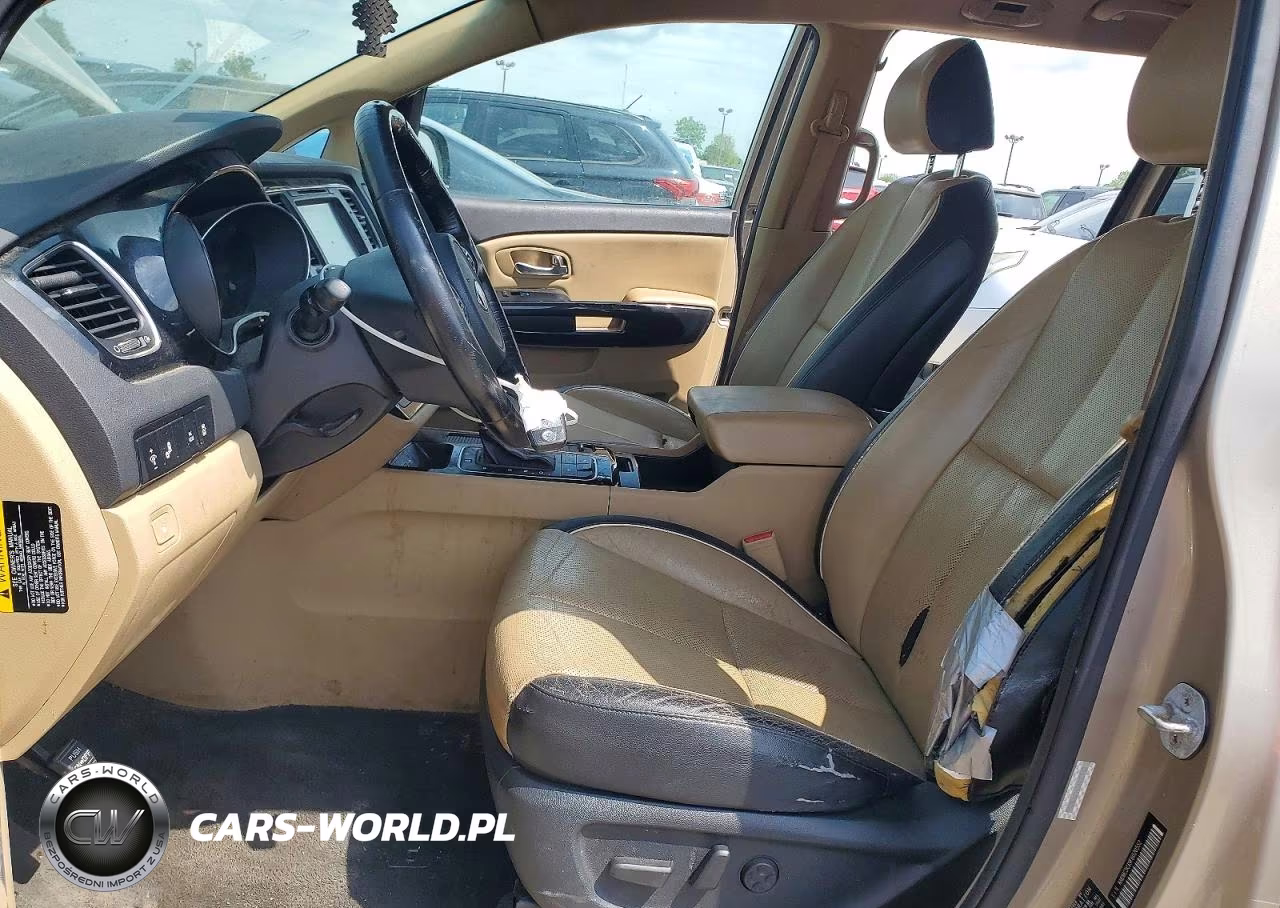 2015 Kia Sedona Sx VIN:KNDMC5C15F6020552 - 7