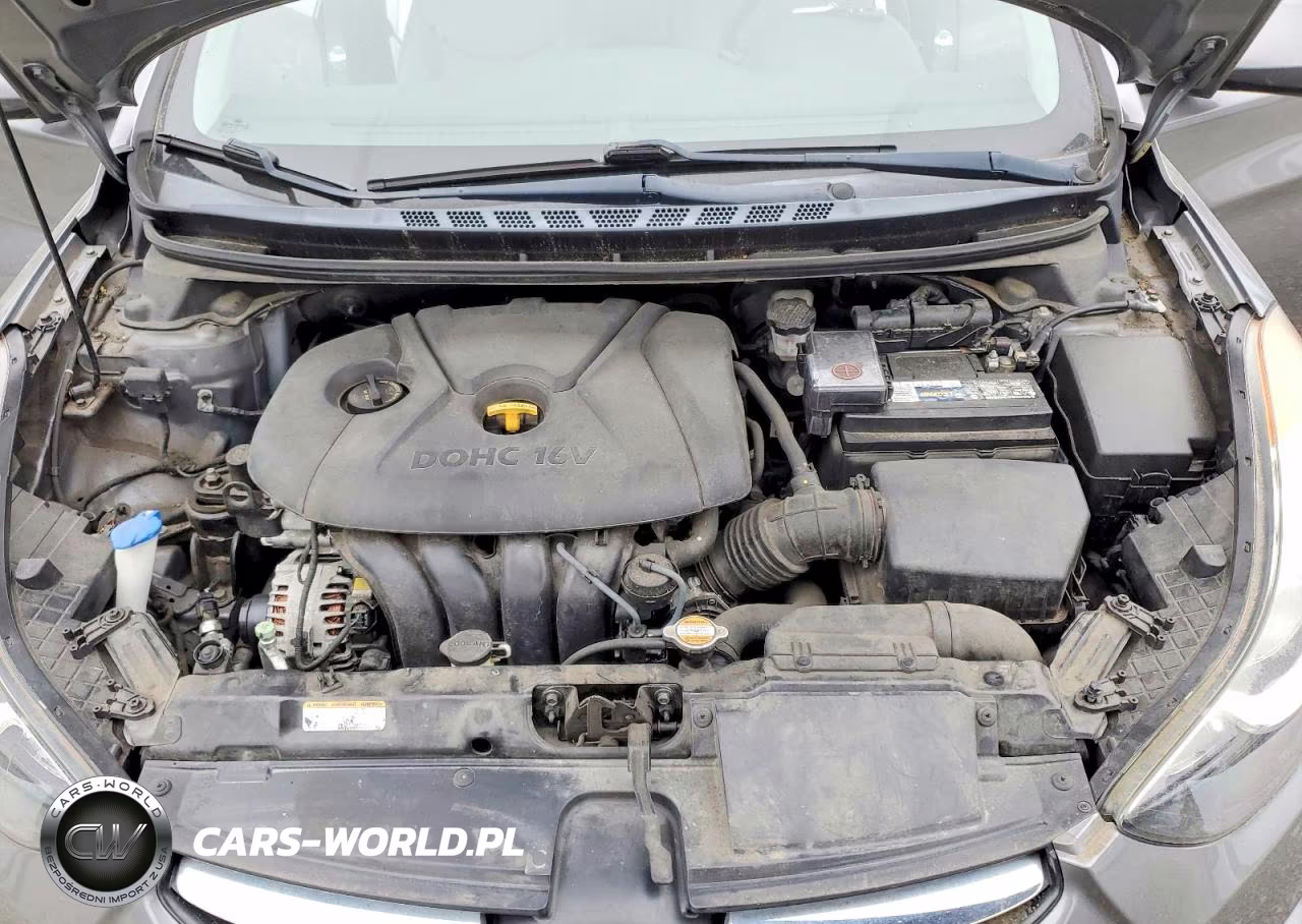 2012 Hyundai Elantra Gls VIN:5NPDH4AE6CH117617 - 11