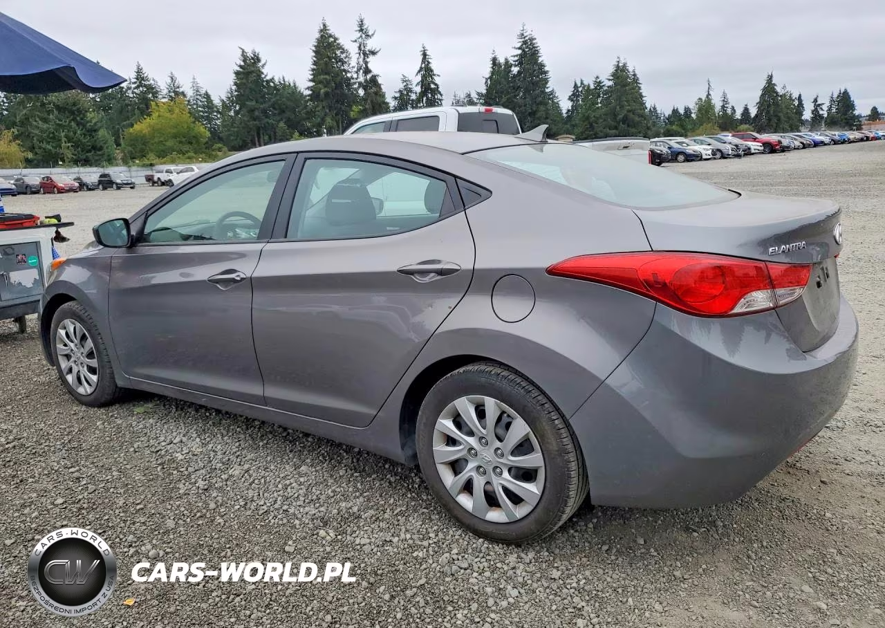 2012 Hyundai Elantra Gls VIN:5NPDH4AE6CH117617 - 2