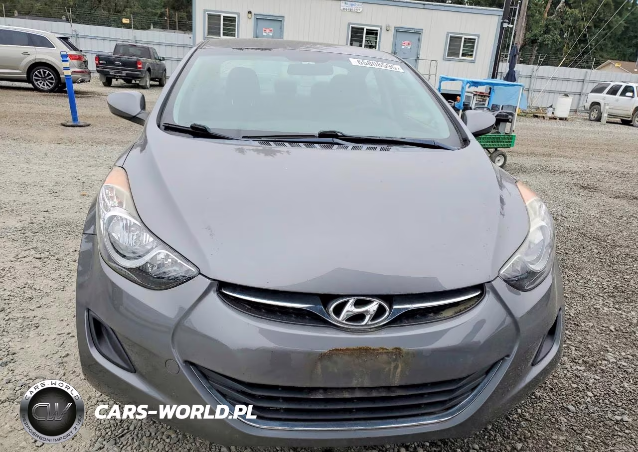 2012 Hyundai Elantra Gls VIN:5NPDH4AE6CH117617 - 5