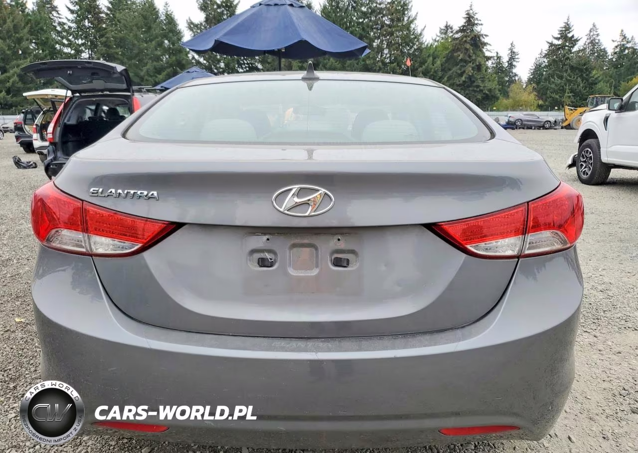 2012 Hyundai Elantra Gls VIN:5NPDH4AE6CH117617 - 6