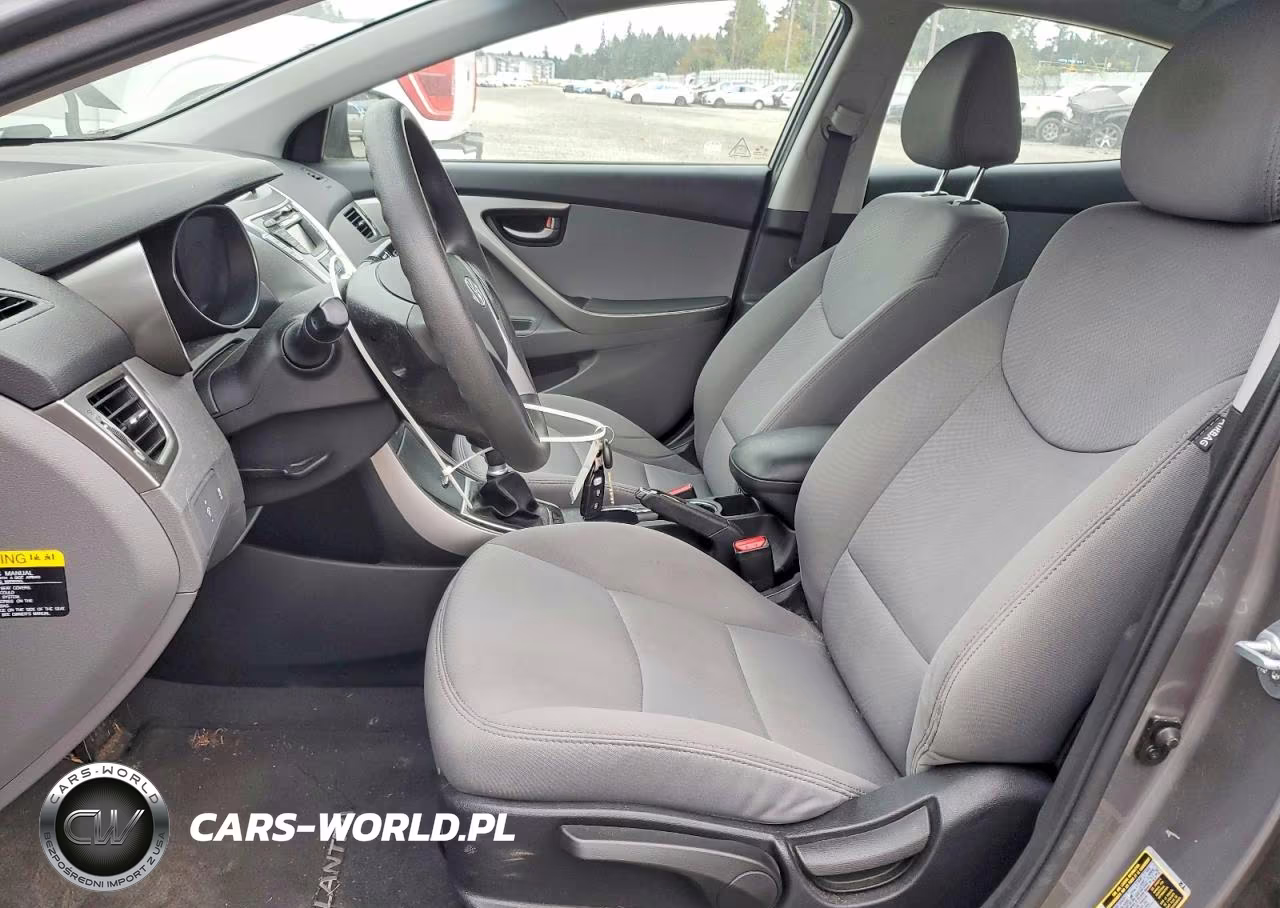 2012 Hyundai Elantra Gls VIN:5NPDH4AE6CH117617 - 7