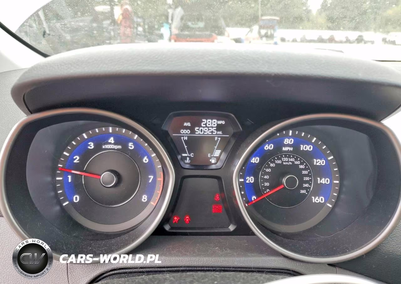 2012 Hyundai Elantra Gls VIN:5NPDH4AE6CH117617 - 9