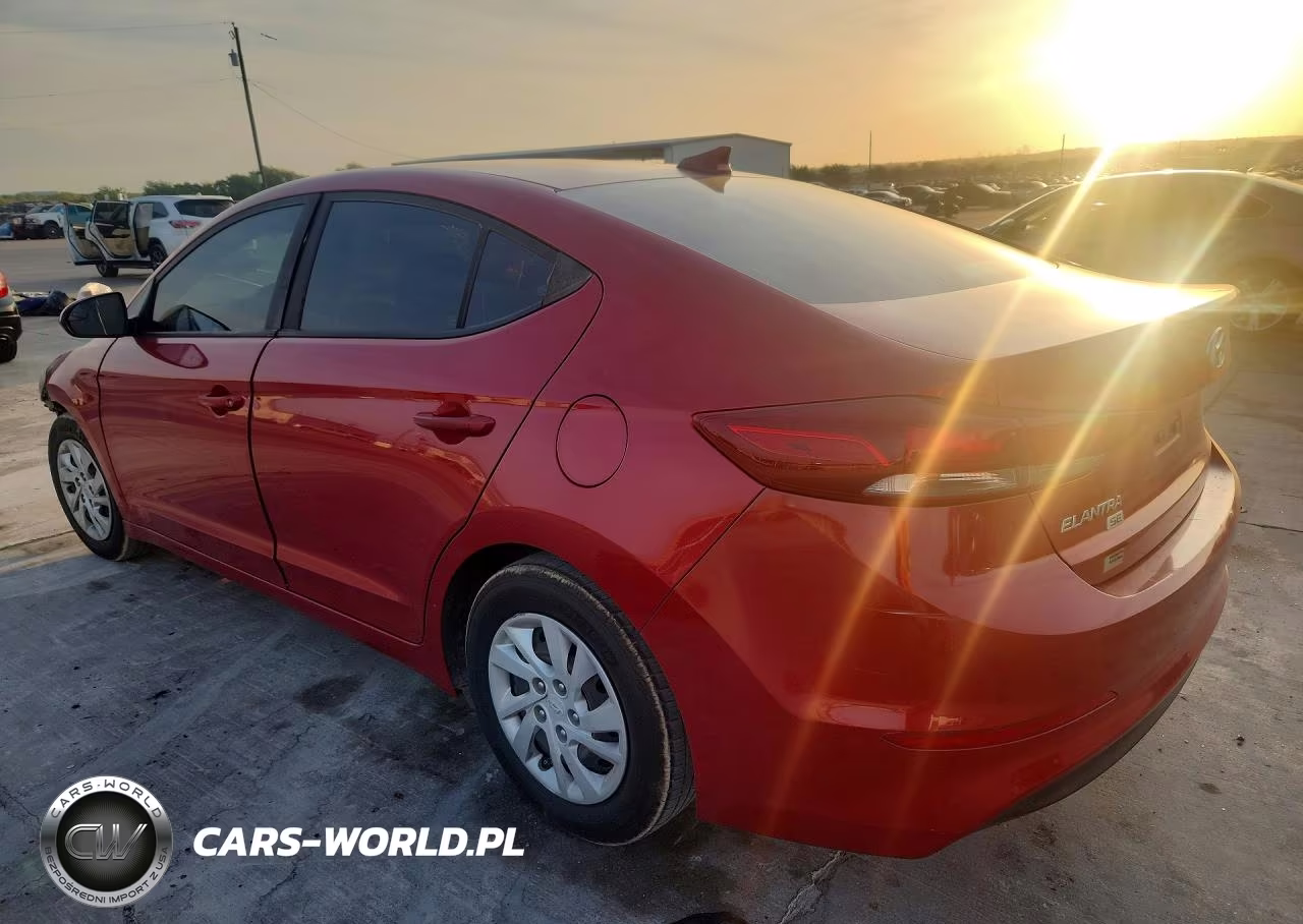 2017 Hyundai Elantra Se VIN:5NPD74LF0HH126586 - 2