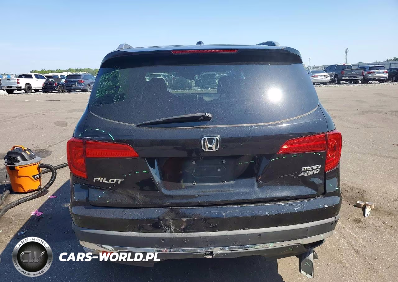 2016 Honda Pilot Touring VIN:5FNYF6H96GB124373 - 6