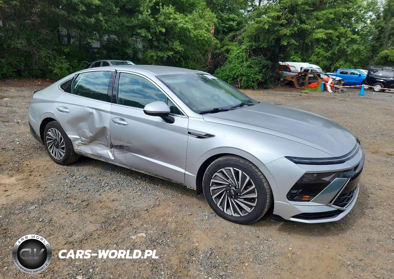 2025 Hyundai Sonata Hybrid Sel VIN:KMHL34JJ8SA104652 - 4