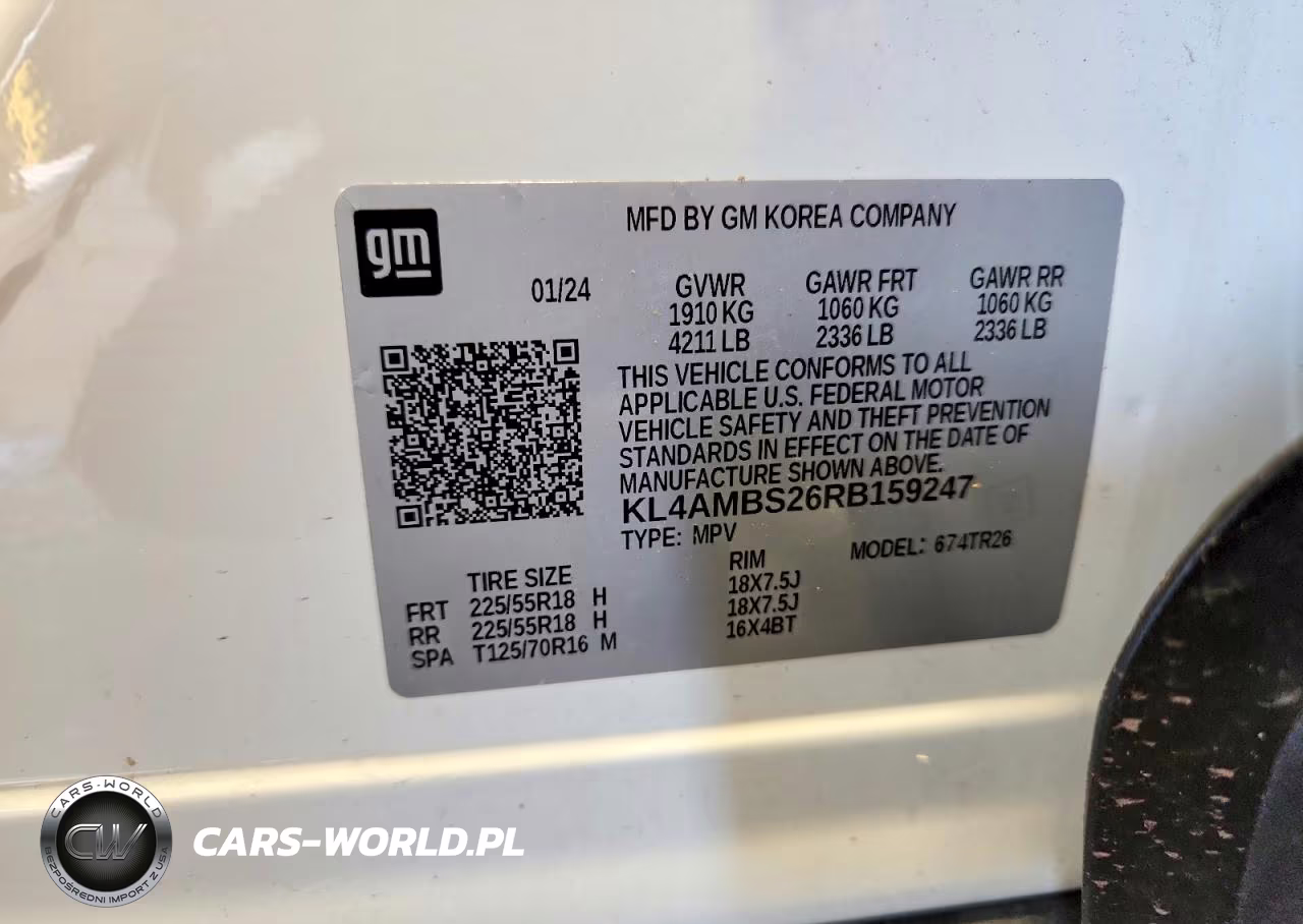 2024 Buick Encore Gx Preferred VIN:KL4AMBS26RB159247 - 13