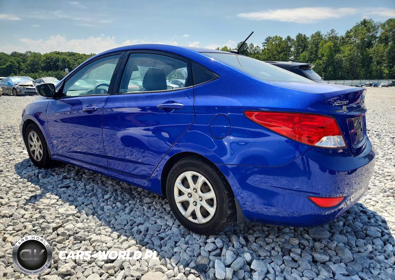2014 Hyundai Accent Gls VIN:KMHCT4AE0EU726152 - 2