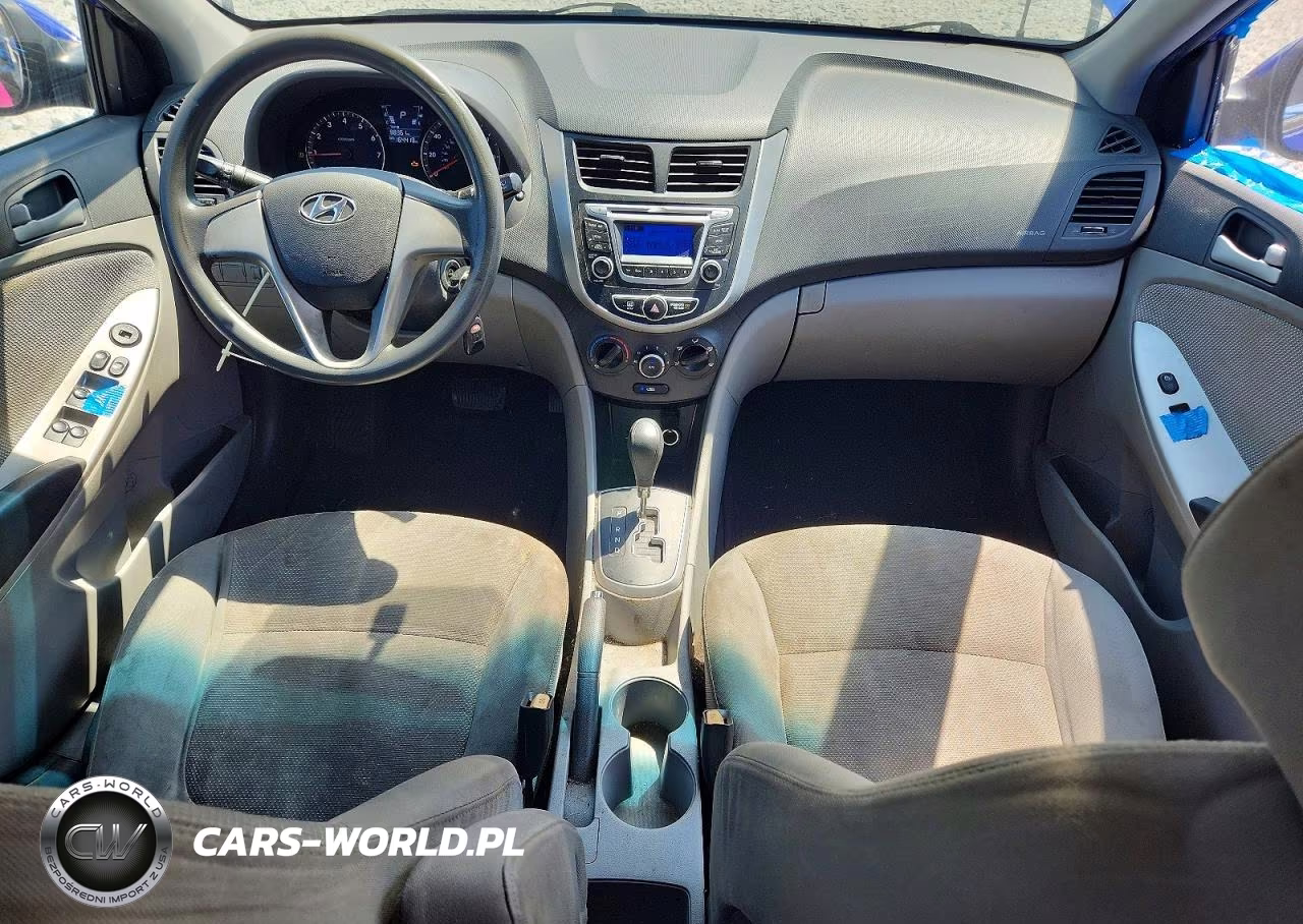 2014 Hyundai Accent Gls VIN:KMHCT4AE0EU726152 - 8