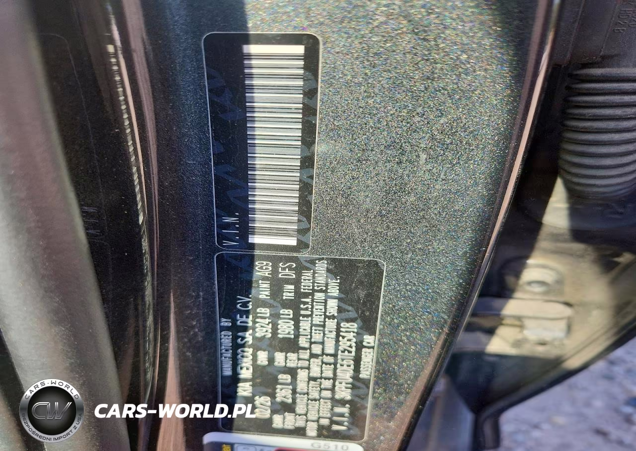 2026 Kia K4 Ex VIN:3KPFU4DE6TE295418 - 12