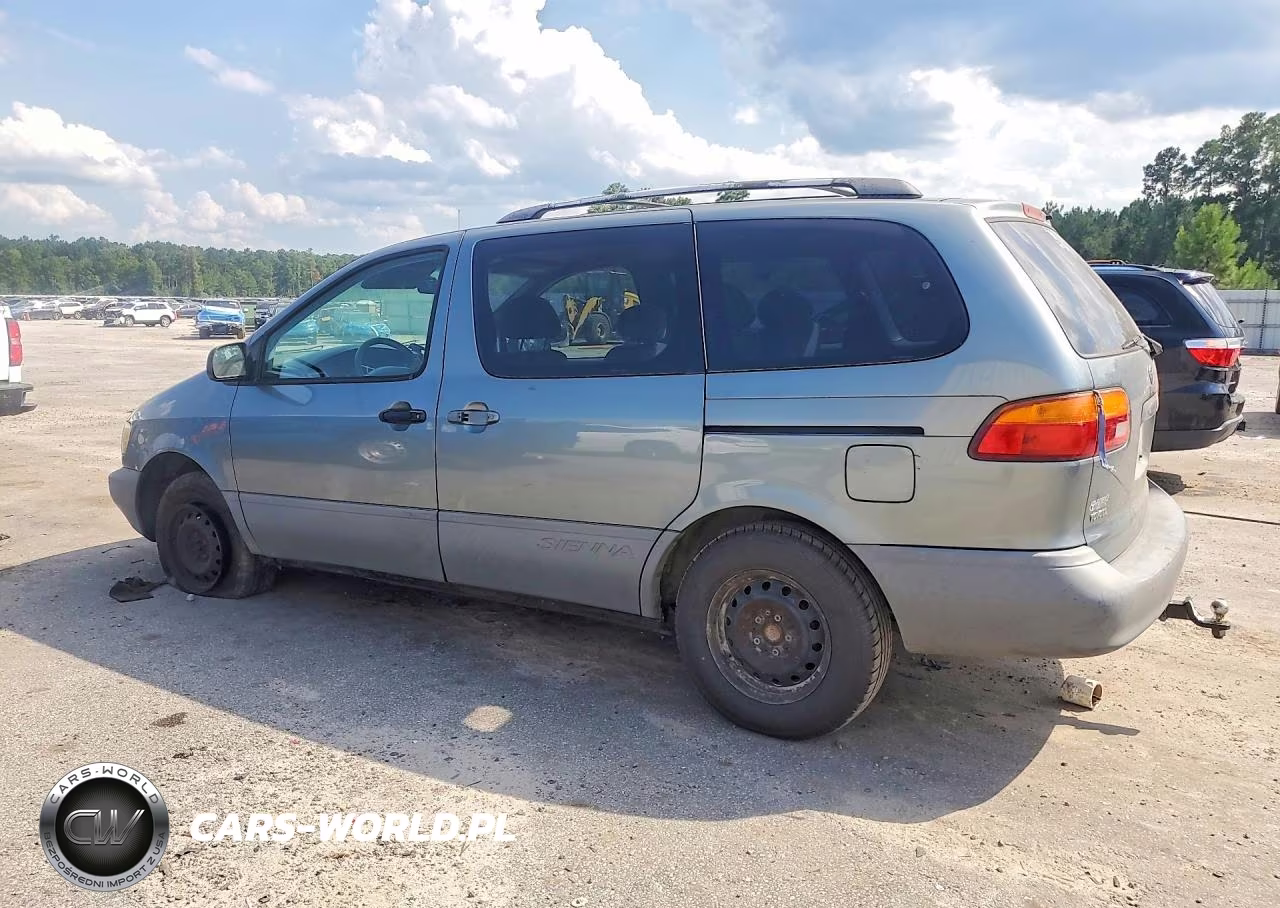 2000 Toyota Sienna Le VIN:4T3ZF13C8YU179705 - 2