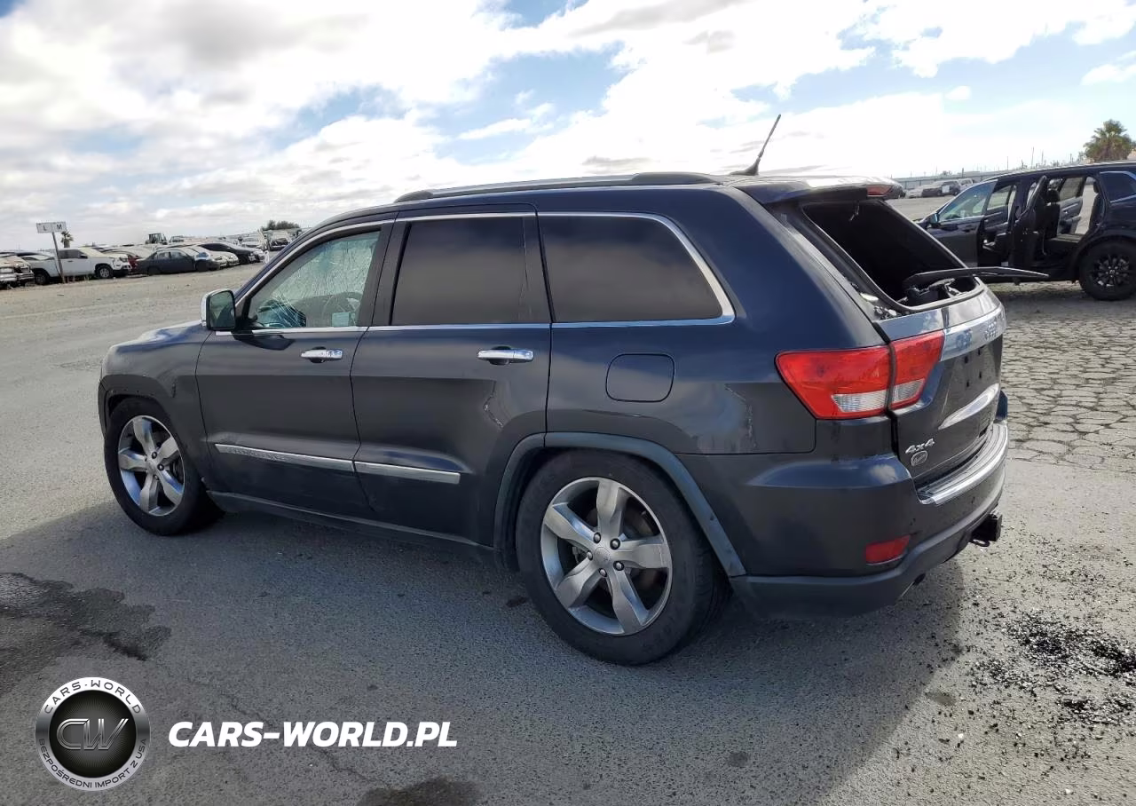 2013 Jeep Grand Cherokee Overland VIN:1C4RJFCT6DC531933 - 2