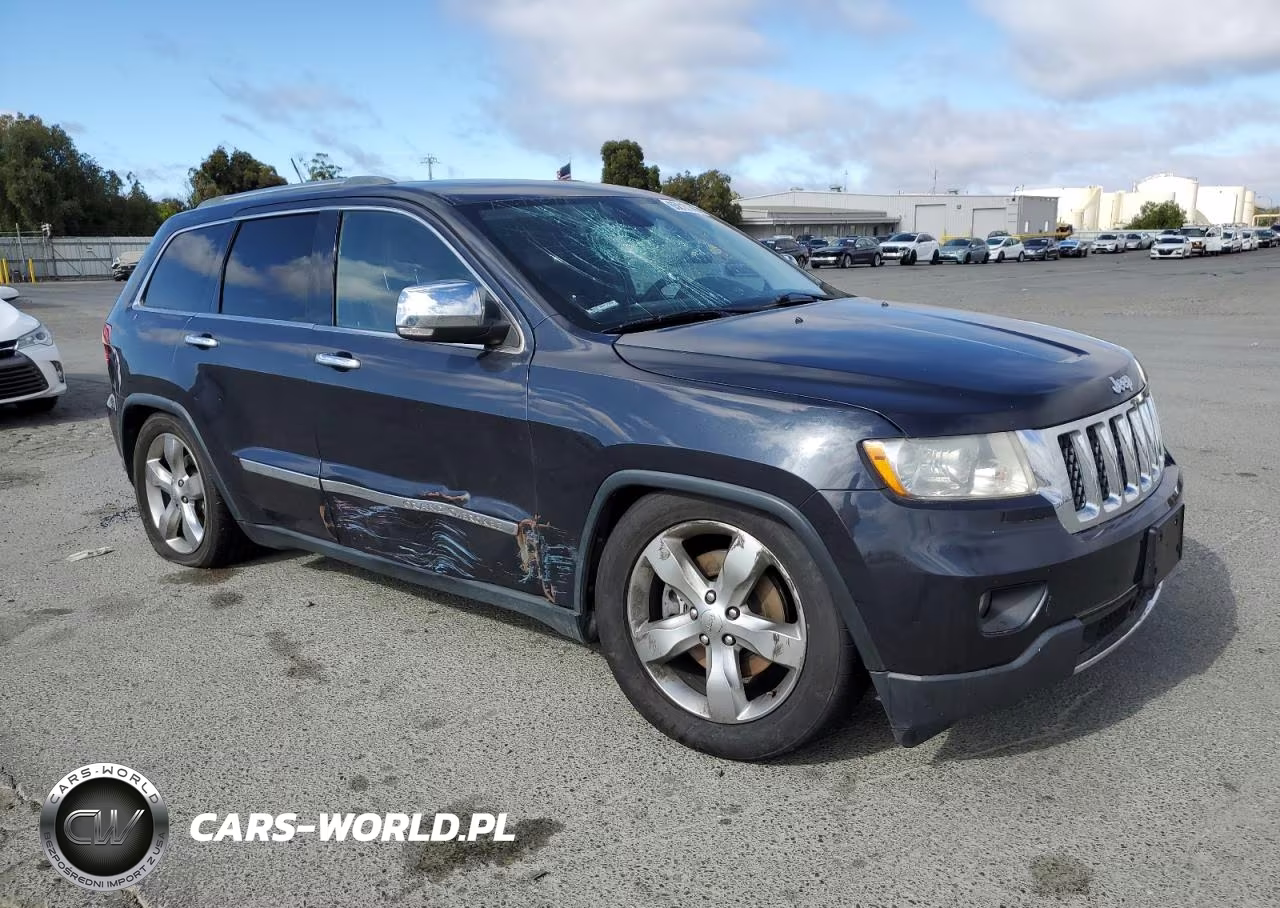 2013 Jeep Grand Cherokee Overland VIN:1C4RJFCT6DC531933 - 4
