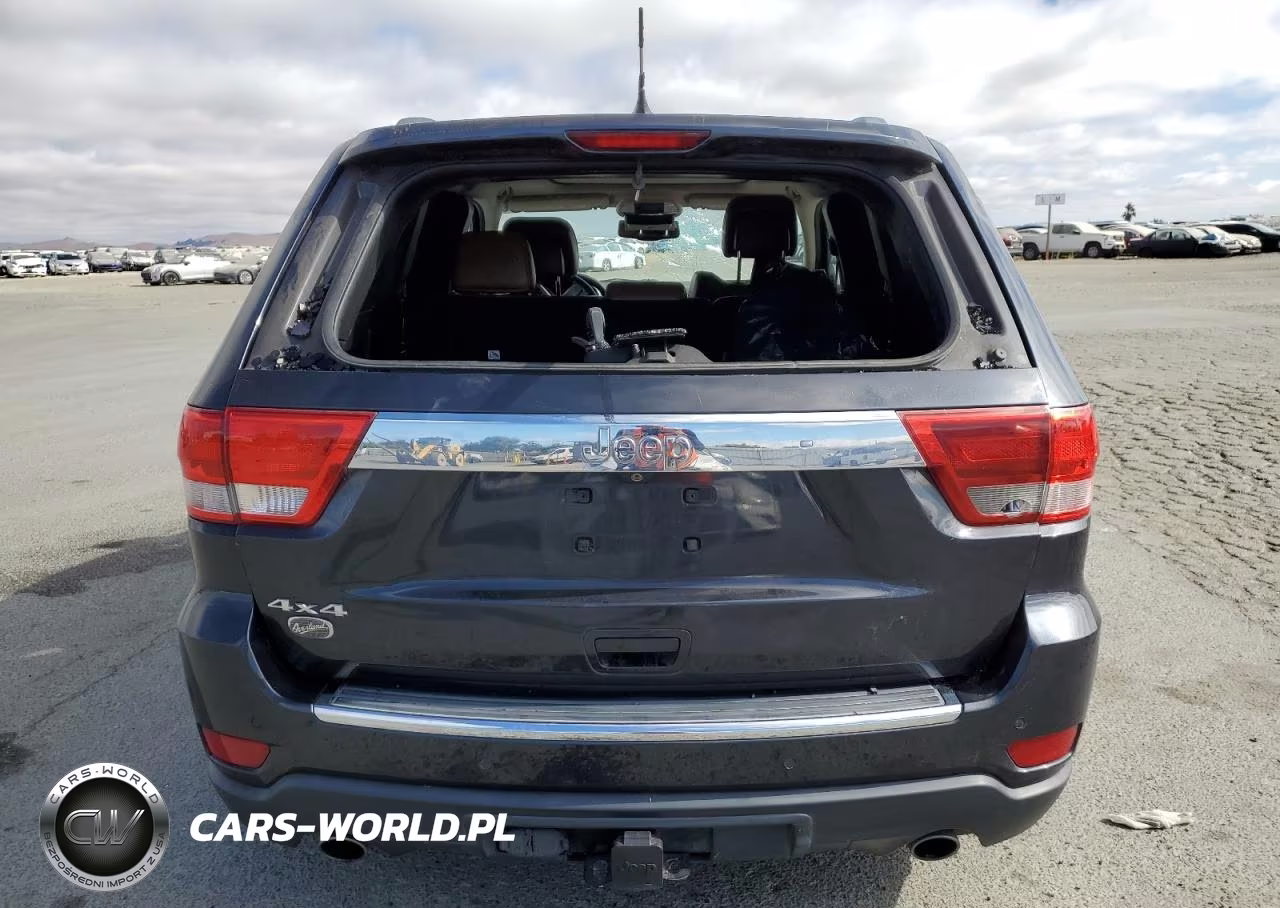 2013 Jeep Grand Cherokee Overland VIN:1C4RJFCT6DC531933 - 6