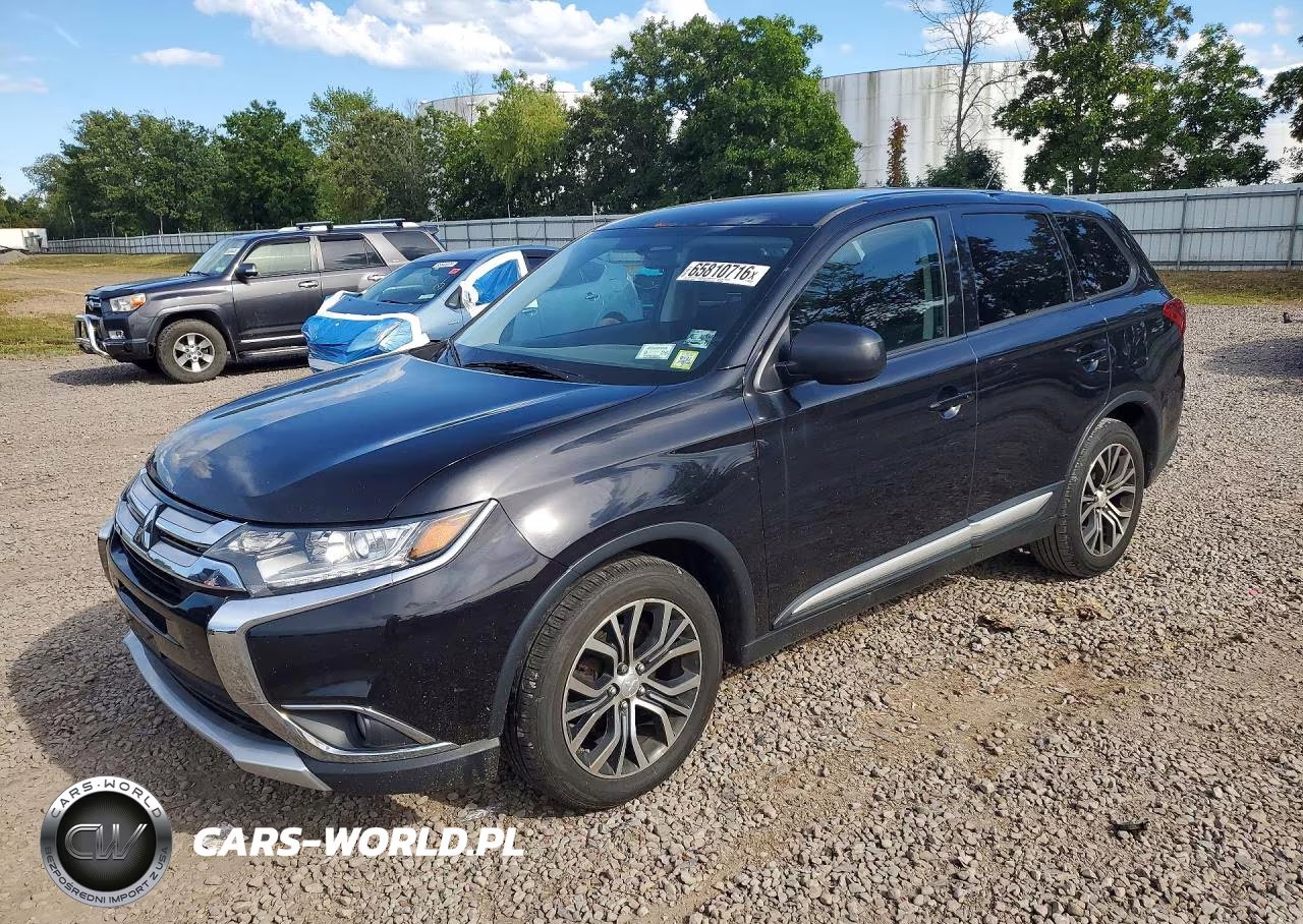 2016 Mitsubishi Outlander Es VIN:JA4AD2A30GZ023839 - 1