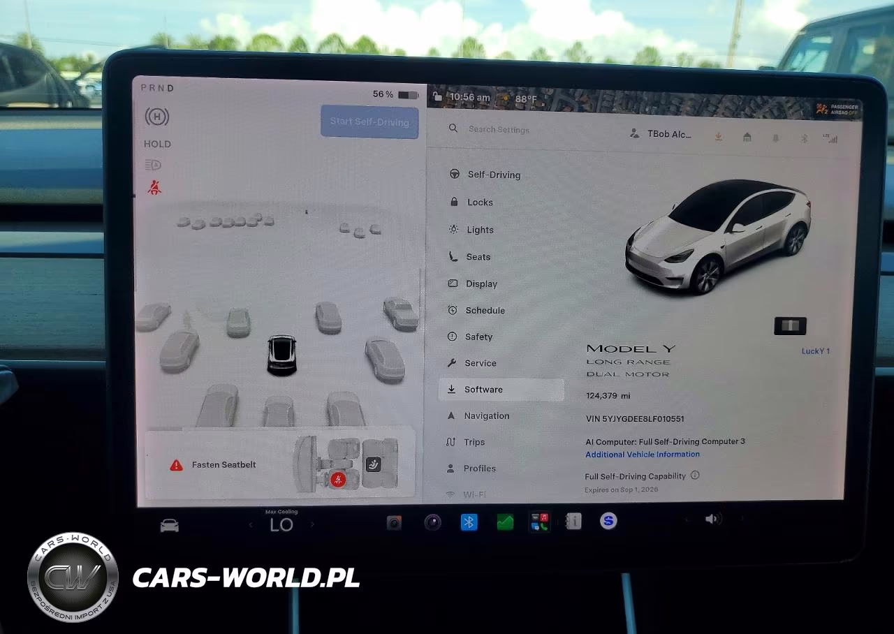 2020 Tesla Model Y VIN:5YJYGDEE8LF010551 - 9