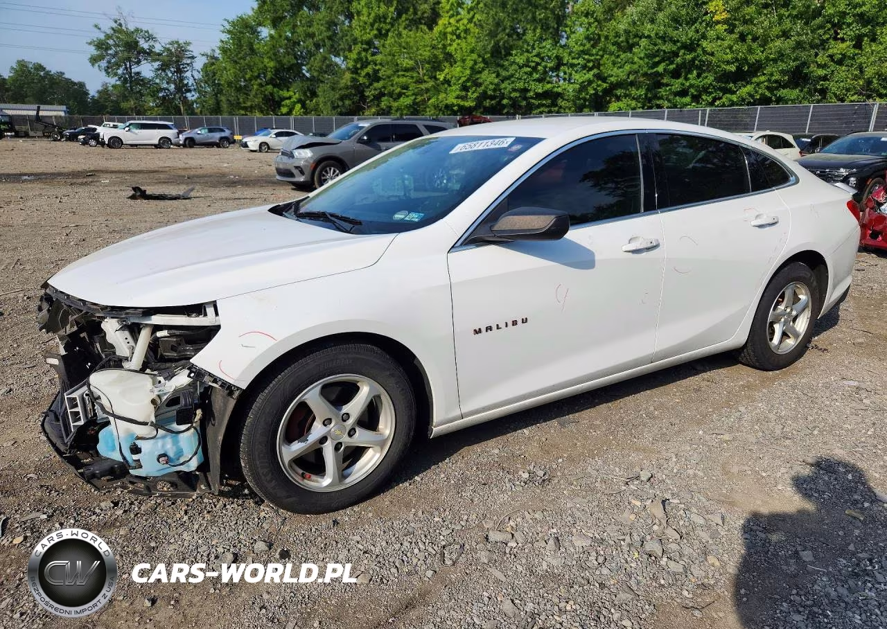2018 Chevrolet Malibu Ls VIN:1G1ZB5ST8JF196413 - 1