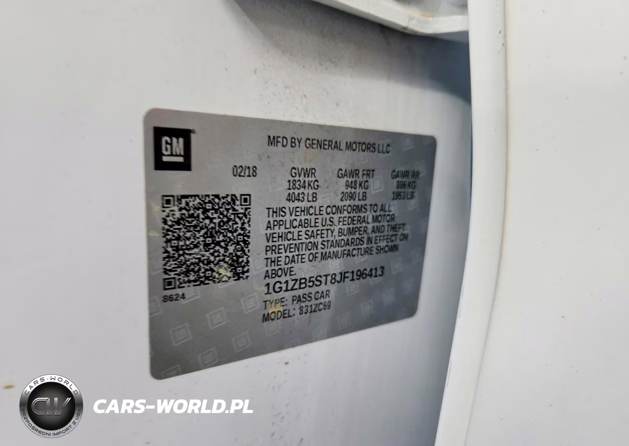 2018 Chevrolet Malibu Ls VIN:1G1ZB5ST8JF196413 - 12