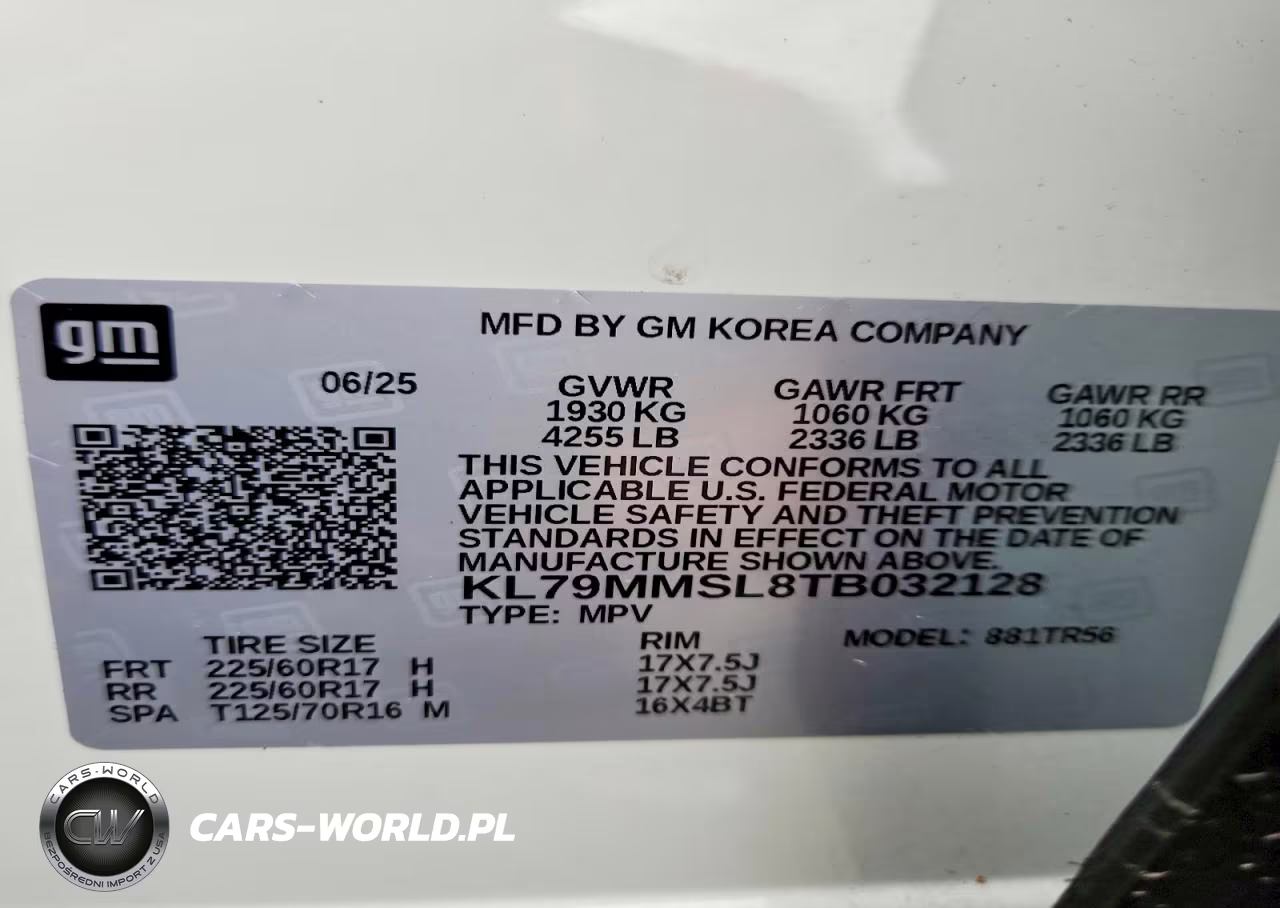 2026 Chevrolet Trailblazer Ls VIN:KL79MMSL8TB032128 - 13
