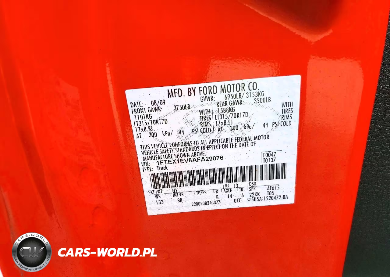 2010 Ford F150 Super Cab VIN:1FTEX1EV8AFA29076 - 12