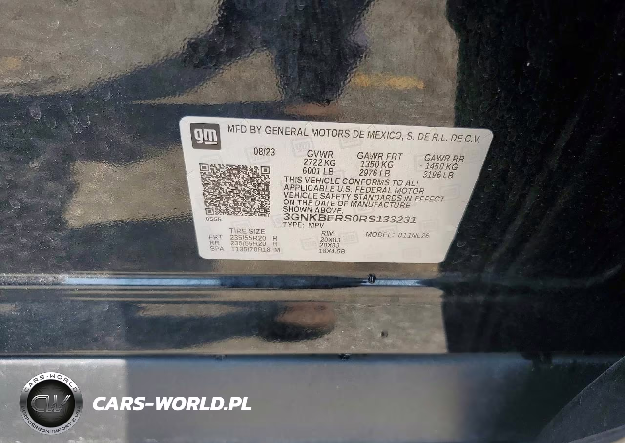 2024 Chevrolet Blazer Rs VIN:3GNKBERS0RS133231 - 13