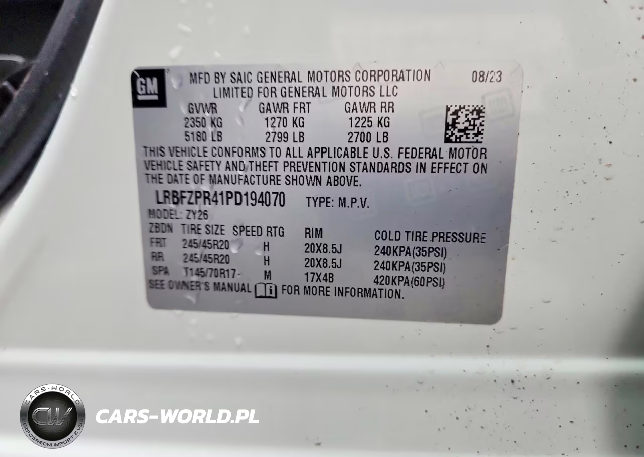 2023 Buick Envision Essence VIN:LRBFZPR41PD194070 - 12