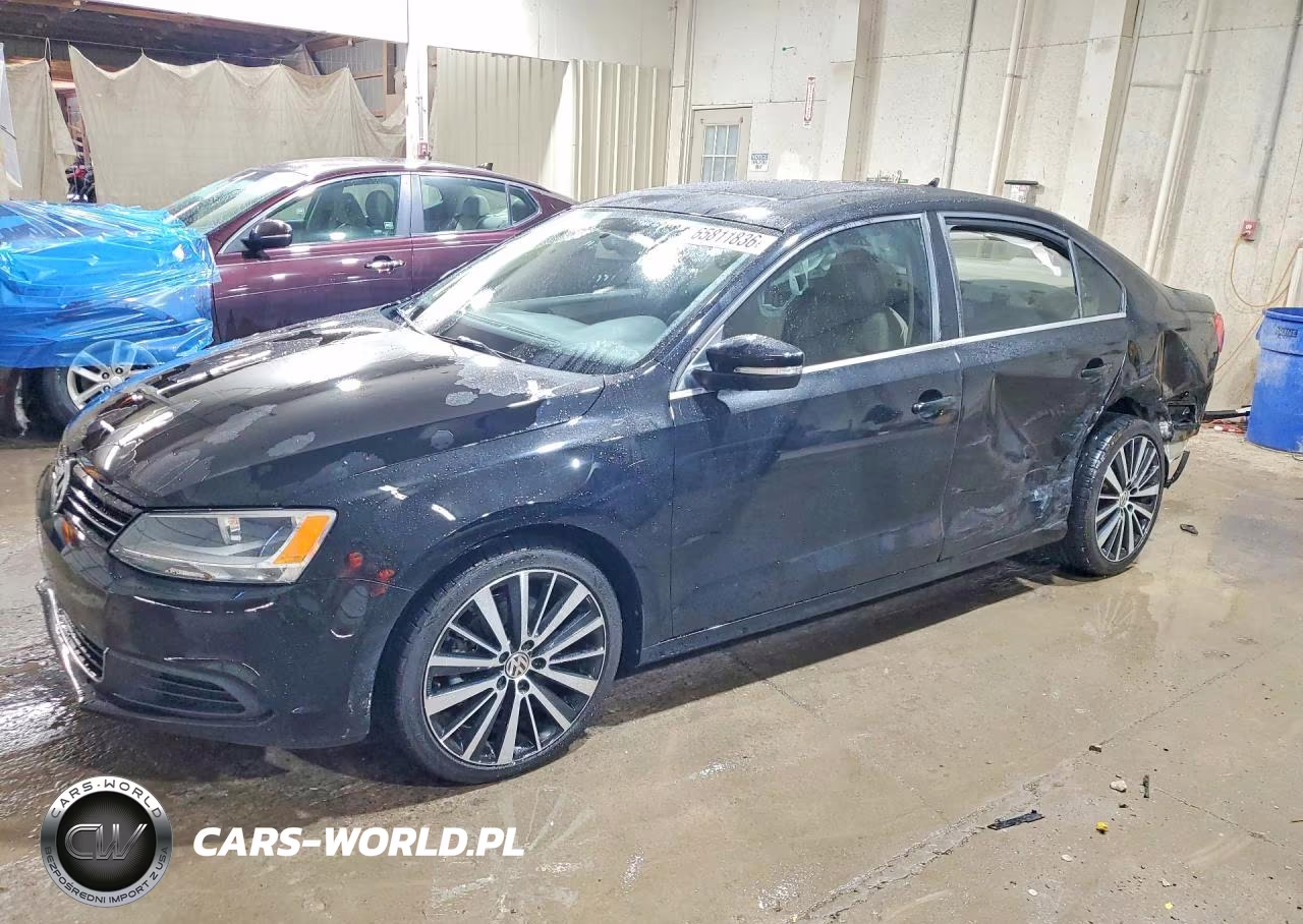 2014 Volkswagen Jetta Se VIN:3VWD07AJ9EM372939 - 1