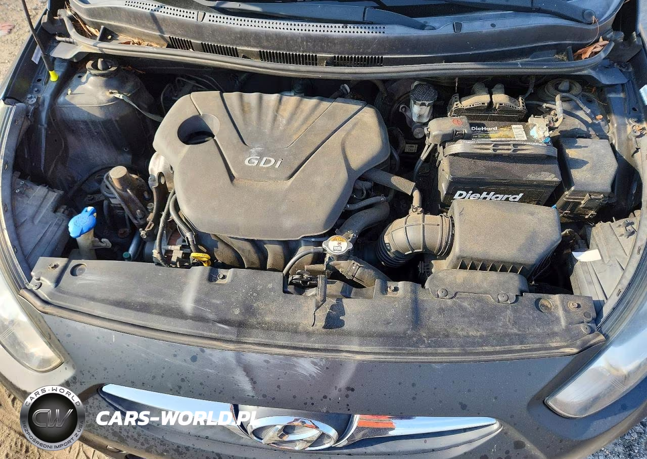 2012 Hyundai Accent Gls VIN:KMHCU4AE3CU213133 - 11