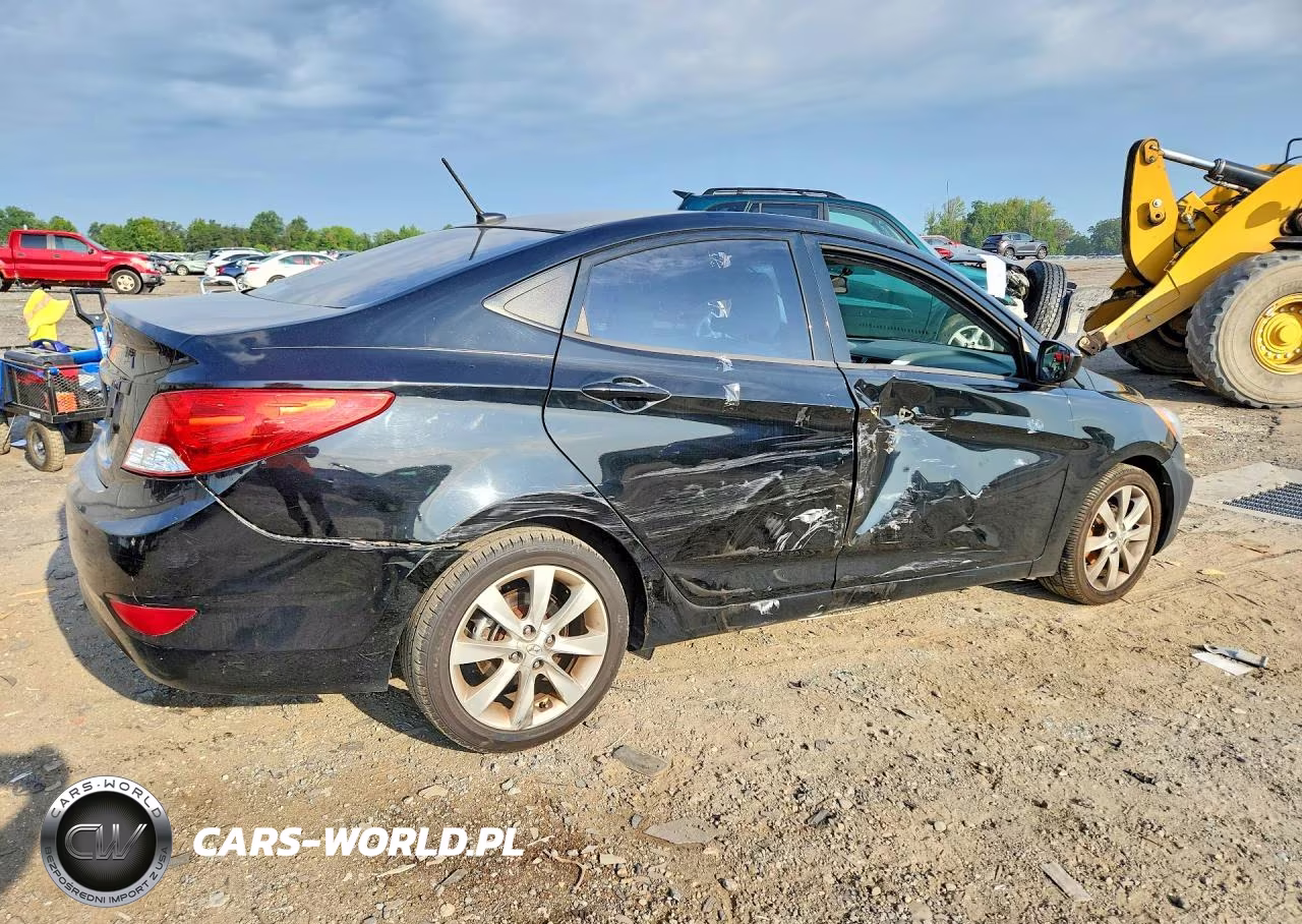 2012 Hyundai Accent Gls VIN:KMHCU4AE3CU213133 - 3