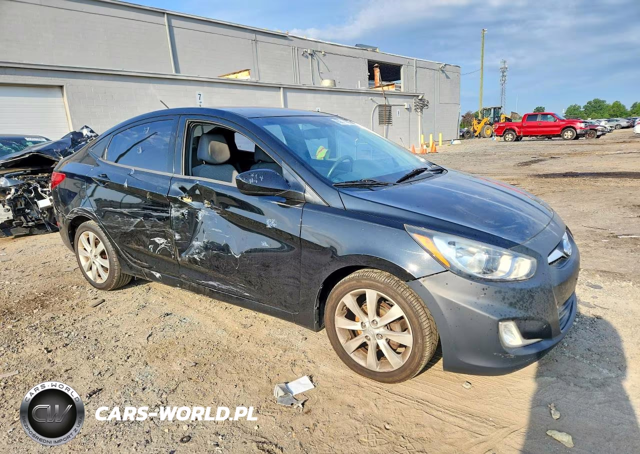 2012 Hyundai Accent Gls VIN:KMHCU4AE3CU213133 - 4