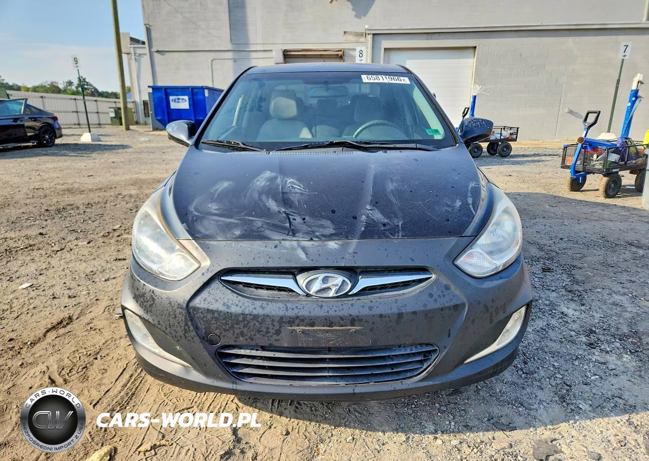 2012 Hyundai Accent Gls VIN:KMHCU4AE3CU213133 - 5