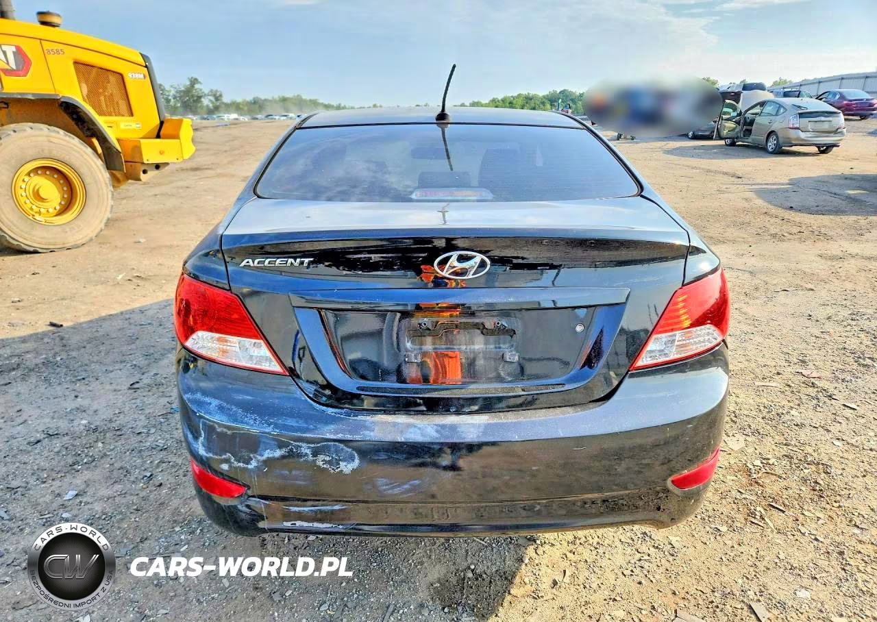 2012 Hyundai Accent Gls VIN:KMHCU4AE3CU213133 - 6