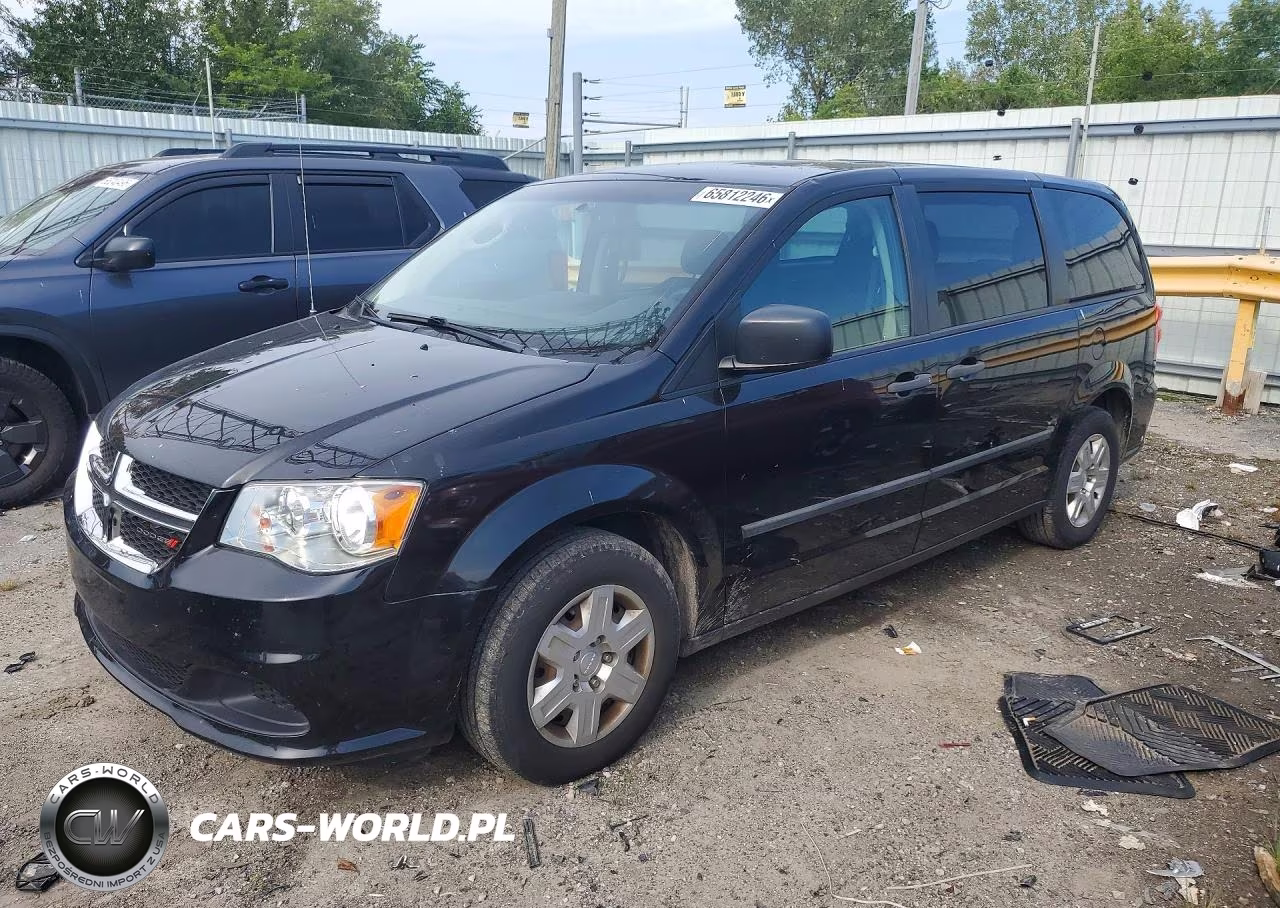 2013 Dodge Grand Caravan Se VIN:2C4RDGBGXDR557217 - 1