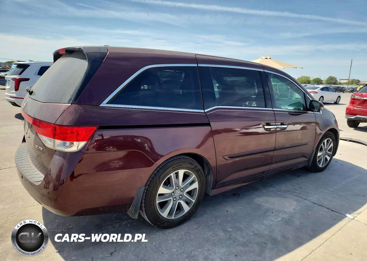 2014 Honda Odyssey Touring VIN:5FNRL5H9XEB111629 - 3