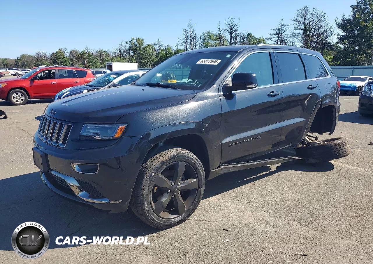 2016 Jeep Grand Cherokee Overland VIN:1C4RJFCG4GC462005 - 1