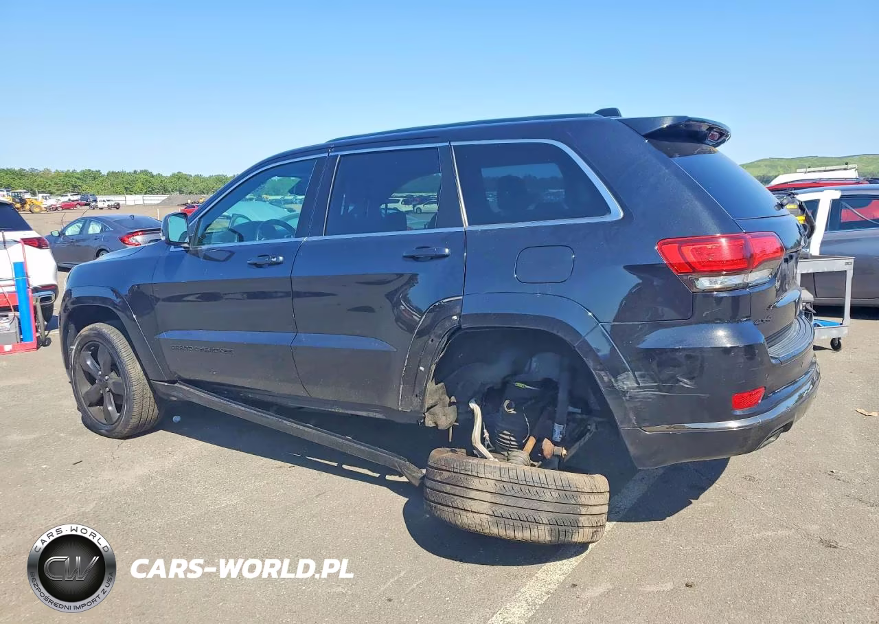 2016 Jeep Grand Cherokee Overland VIN:1C4RJFCG4GC462005 - 2
