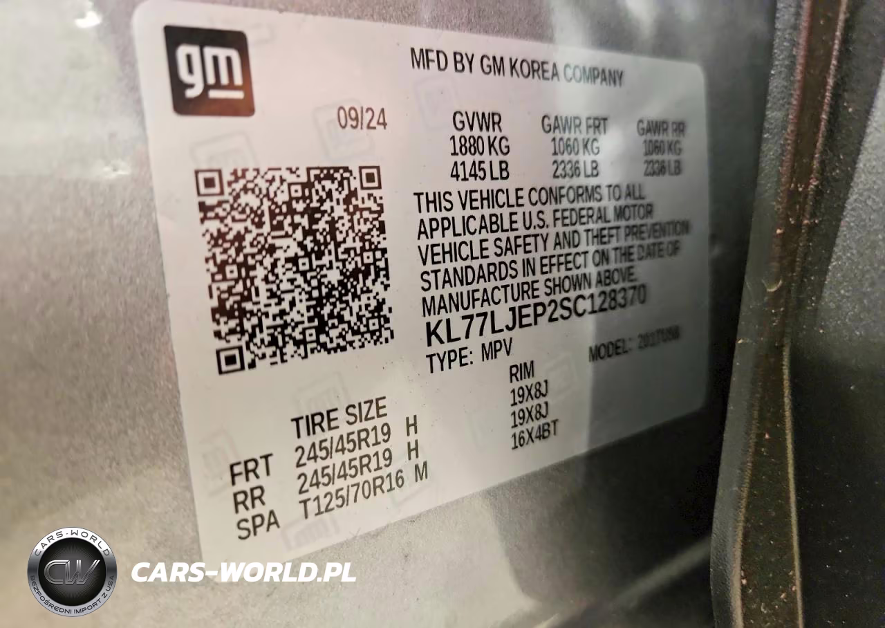 2025 Chevrolet Trax 2Rs VIN:KL77LJEP2SC128370 - 14