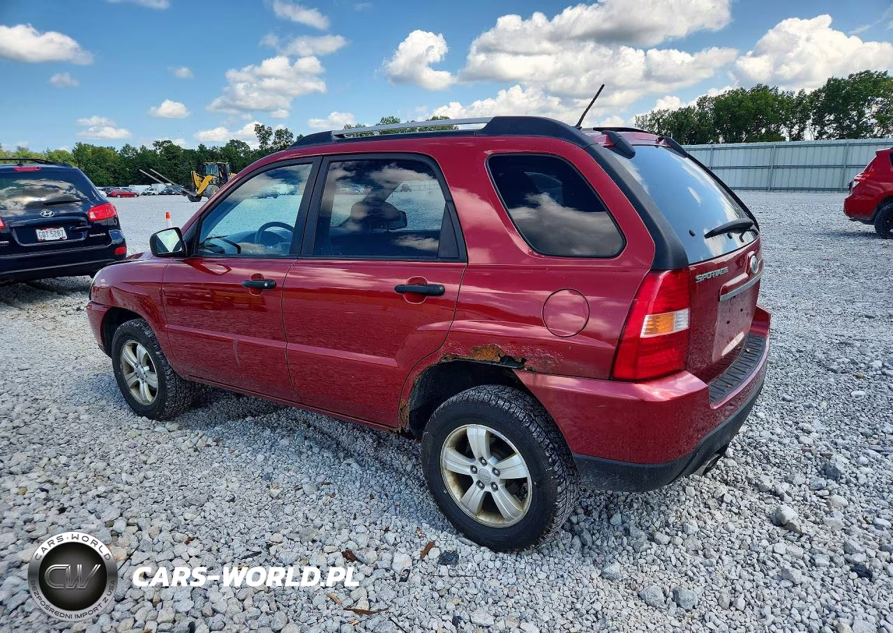 2010 Kia Sportage Lx VIN:KNDKG3A48A7702972 - 2