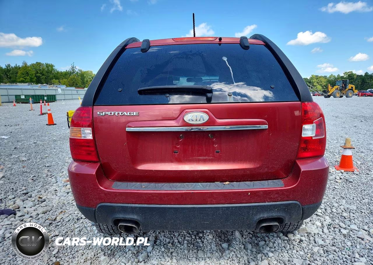 2010 Kia Sportage Lx VIN:KNDKG3A48A7702972 - 6