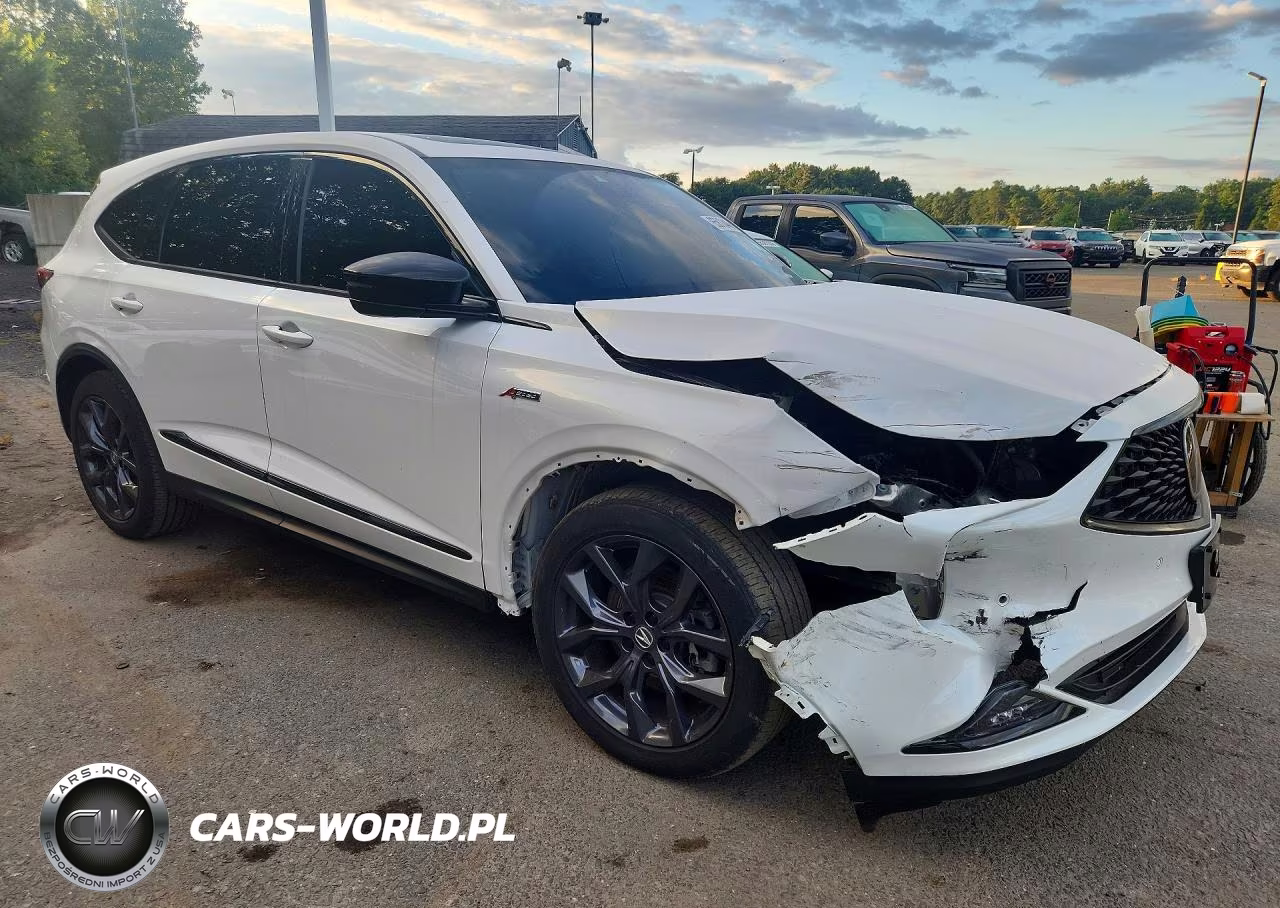2023 Acura Mdx A-Spec VIN:5J8YE1H00PL006552 - 4