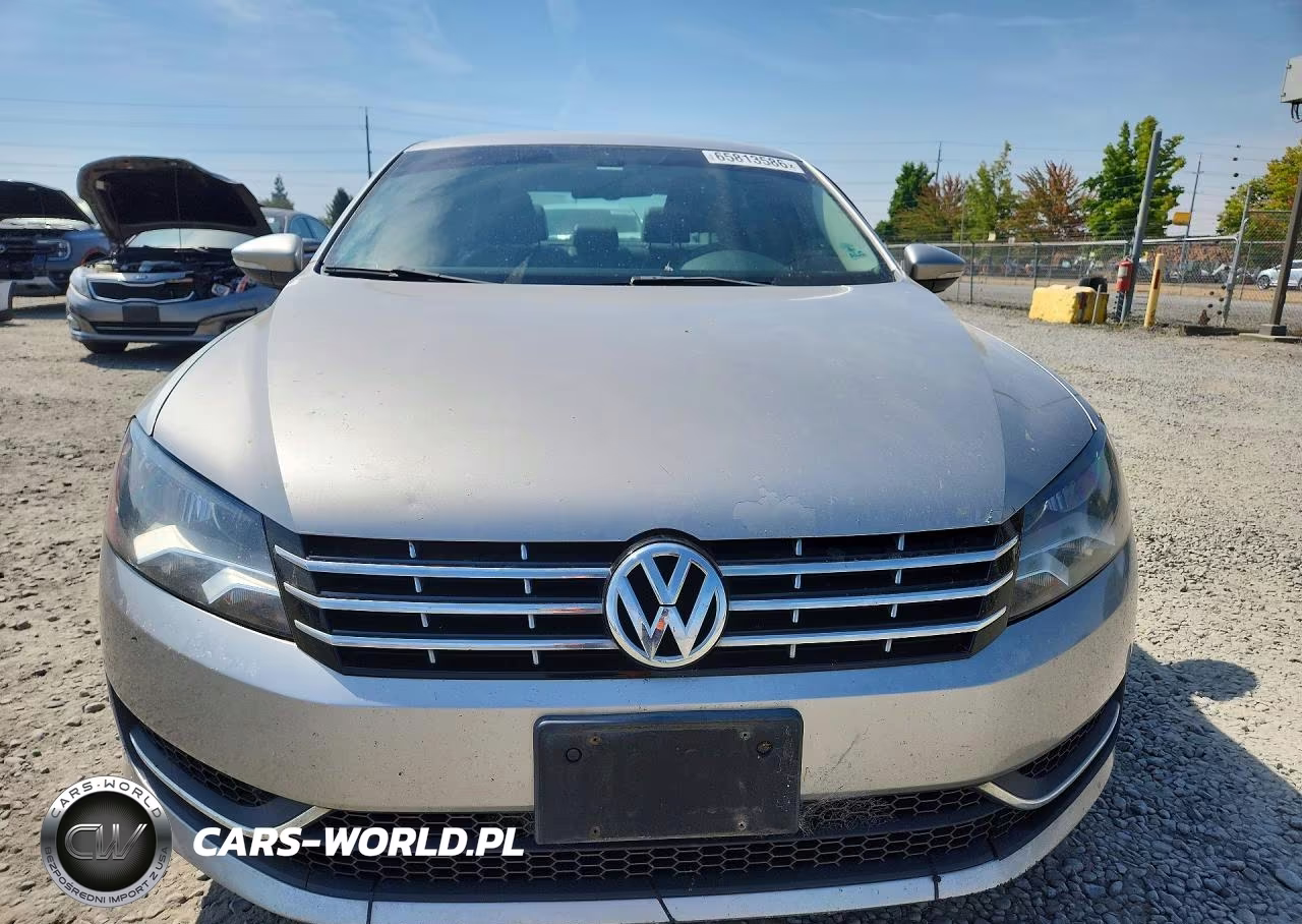 2012 Volkswagen Passat Se VIN:1VWBP7A32CC002774 - 5
