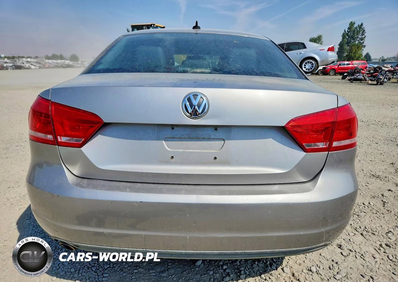 2012 Volkswagen Passat Se VIN:1VWBP7A32CC002774 - 6