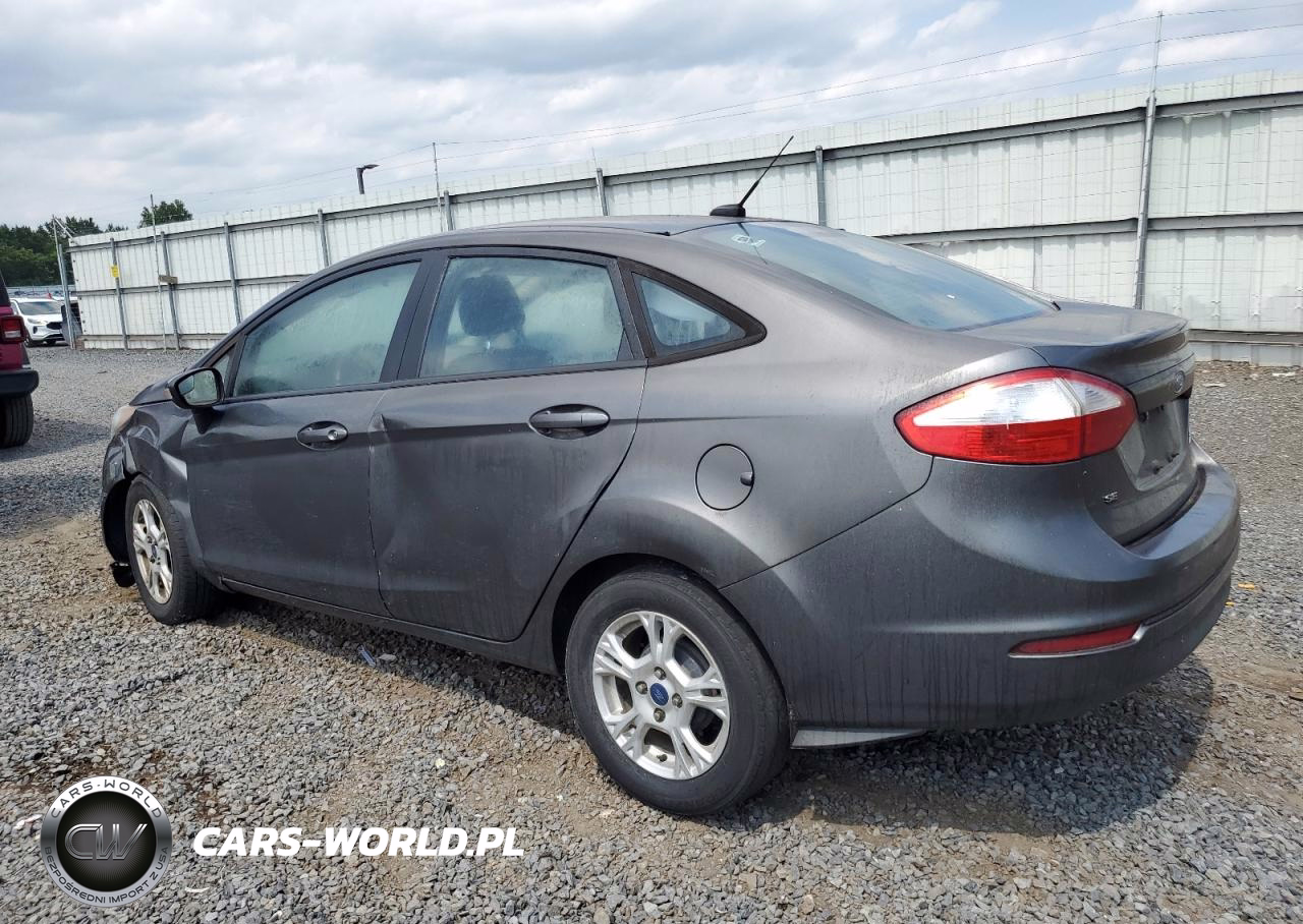 2016 Ford Fiesta Se VIN:3FADP4BJXGM114207 - 2