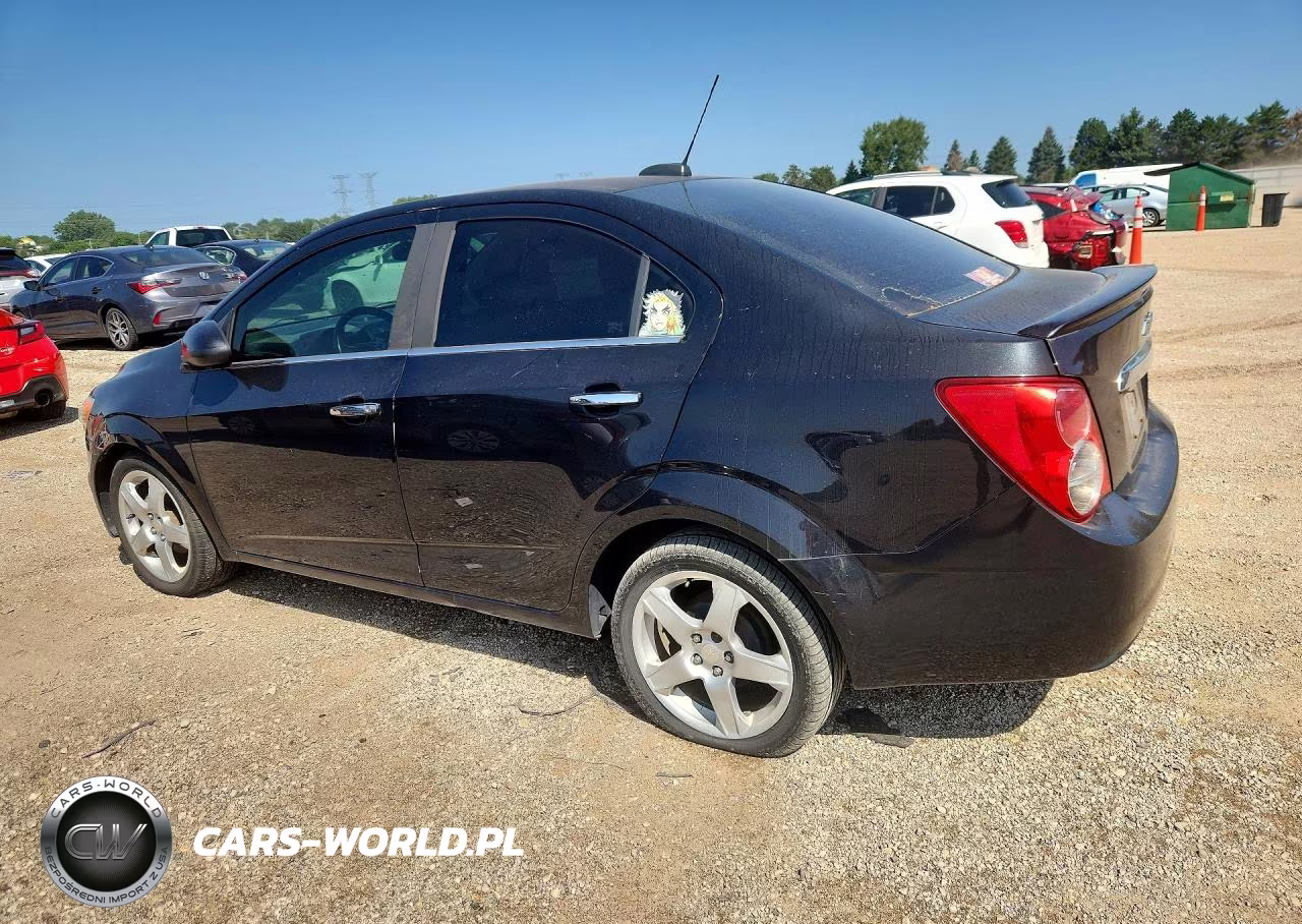 2015 Chevrolet Sonic Ltz VIN:1G1JE5SB1F4110776 - 2
