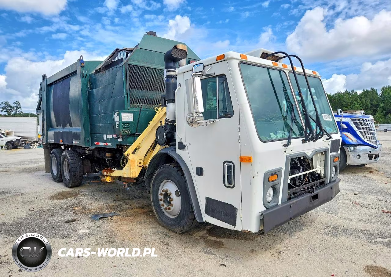 2016 Mack Leu613 Refuse Truck VIN:1M2AU04C6GM060411 - 4