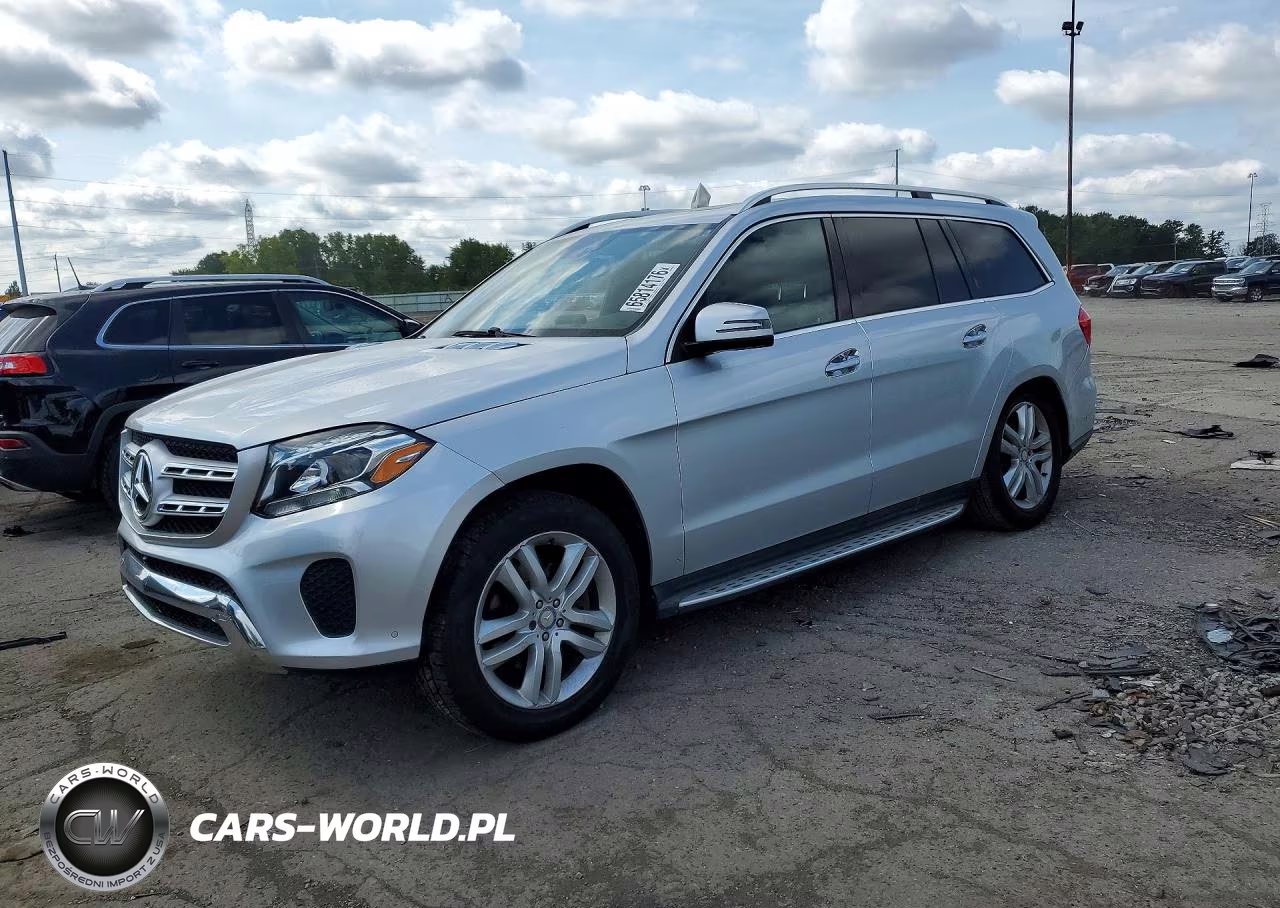 2017 Mercedes-Benz Gls 450 4Matic VIN:4JGDF6EE5HA844592 - 1